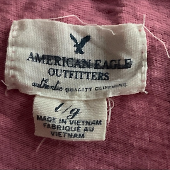 American Eagle Outfitters Coral Graphic Tee - Picture 6 of 7